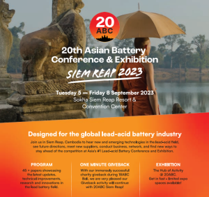 20th asian battery conference
